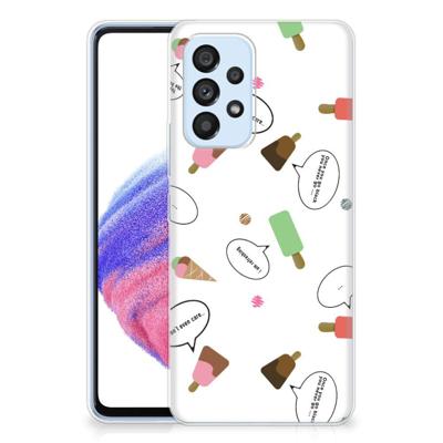 Samsung Galaxy A53 5G | Siliconen Case | IJsjes