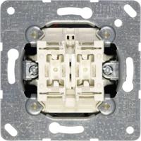 Jung 505 U Serieschakelaar Inzetstuk LS 990, AS 500, CD 500, LS design, LS plus, FD design, A 500, A plus, A creation, CD plus, SL 500 1 stuk(s) - thumbnail
