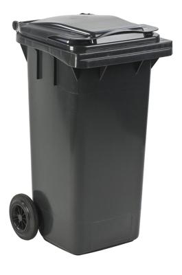 Rolcontainer 120 l, grijs