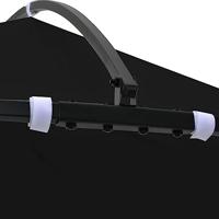 VidaXL Prieel rond 300x290 cm antraciet - thumbnail