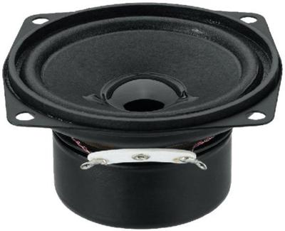 Monacor SP-7/4SQS 2.5 inch 6.65 cm Mini-luidspreker 4 W 4 Ω