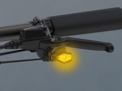 Busch & Muller B en m led knipperlicht-set turntec e-bike richtingaanwijzer