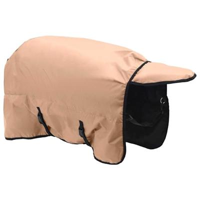 VidaXL Paardendeken cappuccino 155 cm polyester