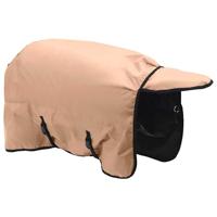 VidaXL Paardendeken cappuccino 155 cm polyester - thumbnail