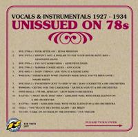 Vocals & Instrumentals 1927 - 1934 - CD (0608917459029) - thumbnail