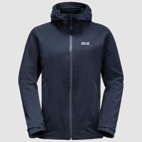 Jack wolfskin Pack & Go Jas Dames Hardshell Jas Night Blue XL - thumbnail