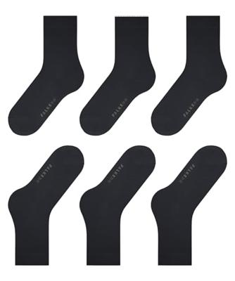 FALKE 3-paar Cotton Touch dames sokken - Katoenen sokken met badstof zool