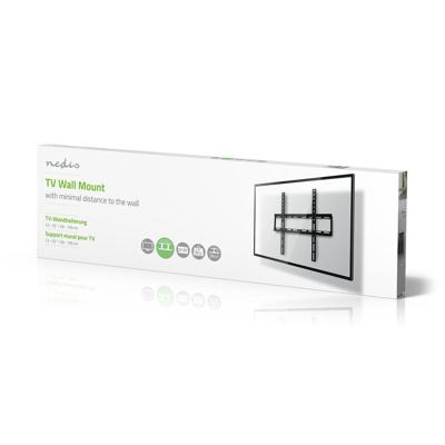 Nedis Vaste TV-Muurbeugel | 23-55 " | Zwart | 1 stuks - TVWM1031BK TVWM1031BK Nedis Vaste TV-Muurbeugel | 23-55 " | Zwart | 1 stuks - TVWM1031BK TVWM1031BK