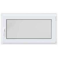 Kelderraam RISOR 110x60 cm draaikiep-draai DIN rechts antraciet - thumbnail