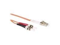 ACT RL7550 Glasvezel Patchkabel Duplex LSZH - LC/ST 50/125µm OM2 - 50 meter - thumbnail