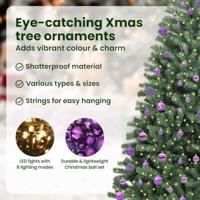 VidaXL Kunstmatige inklapbare kerstboom groen 240 cm pvc en metaal - thumbnail