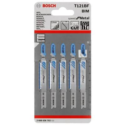 Bosch Professional T121BF Decoupeerzaagblad Speed for Metal VE=5 - 2608636702