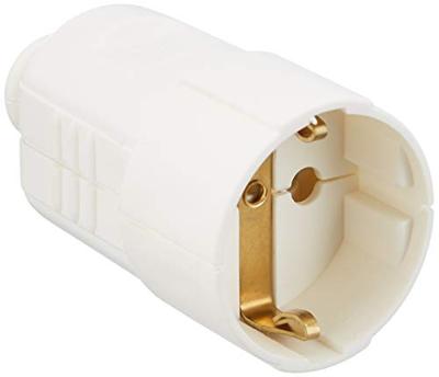 Bachmann 912.270 Koppeling met randaarde Kunststof 230 V Wit IP20