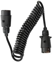 ProPlus spiraalkabel met 2x7-pins stekker 3 m - thumbnail