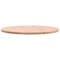 Tafelblad rond 80x2,5 cm massief beukenhout - thumbnail