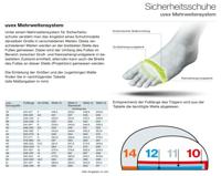 uvex 2 6508244 Veiligheidsschoenen ESD S3 Schoenmaat (EU): 44 Zwart, Oranje 1 paar - thumbnail