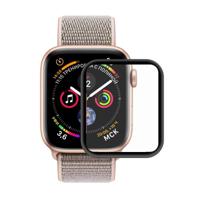 ENKAY Hat-Prins 3D volledig scherm galvaniseren PET gebogen warmte buigen HD Screen Protector voor Apple Watch serie 4 40mm (zwart) - thumbnail