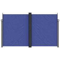 Windscherm uittrekbaar 200x1000 cm blauw - thumbnail