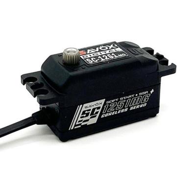 Savox SC-1251MGB+ Digital Low Profile Coreless Servo (Black) Savox SC-1251MGB+ Digital Low Profile Coreless Servo (Black)