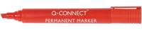 Q-CONNECT permanente marker, 2-5 mm, schuine punt, rood - thumbnail