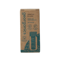 Georganics Dental floss english peppermint 30 meter 1 Stuks - thumbnail