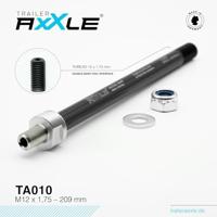 Qibbel Radoxx steekas voor trailer m12x1,75 209mm - thumbnail