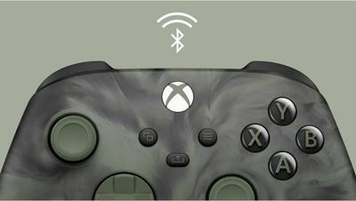 Microsoft QAU-00104 game controller Zwart, Groen Bluetooth/USB Gamepad Analoog/digitaal Android, PC, Xbox One, Xbox Series S, Xbox Series X, iOS