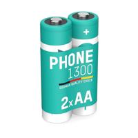 Ansmann DECT maxE HR06 Oplaadbare AA batterij (penlite) NiMH 1300 mAh 1.2 V 2 stuk(s) - thumbnail