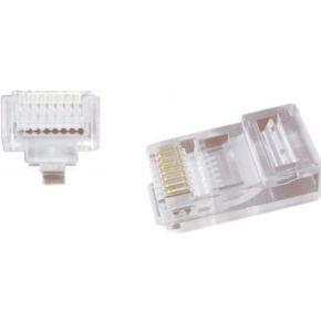 Gembird Modulaire plug RJ45 doorsteekmontage 50 STUKS - 2575196 Gembird Modulaire plug RJ45 doorsteekmontage 50 STUKS - 2575196