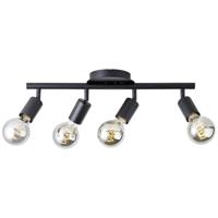 Brilliant 4-lichts plafondlampTiffany zwart - 99683/06 - thumbnail