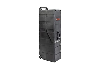 ENKI AMG-2 Electric Bass Guitar Case reiskoffer voor twee elektrische basgitaren - thumbnail