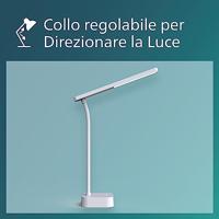 Philips LED Tilpa DSK212 PT 8719514443839 Tafellamp met accu LED 5 W Wit - thumbnail