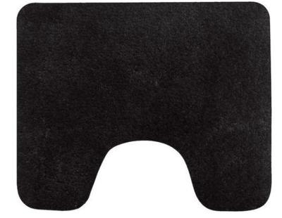 Dutch House toiletmat caen 60x50 cm zwart