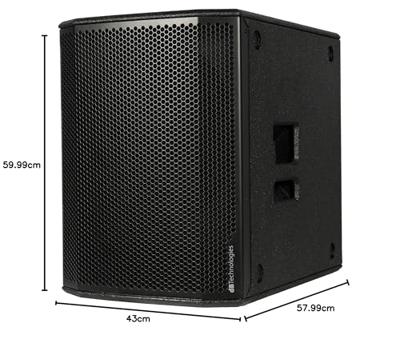 dB Technologies SUB 615 actieve 15 inch subwoofer 600W