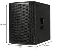 dB Technologies SUB 615 actieve 15 inch subwoofer 600W - thumbnail