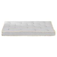 VidaXL Bankkussen pallet 120x80x10 cm grijs - thumbnail