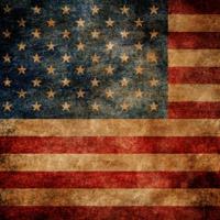Click Props Achtergrond Vinyl met Print American Flag 1,52 x 1,52m - thumbnail