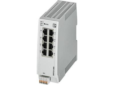 PHOENIX CONTACT FL SWITCH 2208 Managed Switch 2000, 8 RJ45-poorten 10/100 Mbps, bescherming: IP20, PROFINET Conformance-Class B