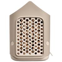 Insectenhotel cosy insect hotel d18 h23 cm paddenstoel beige bloempot elho - Elho - thumbnail