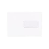 250 Zelfklevende enveloppen 162x229mm venster rechts 45x100mm Clairalfa - thumbnail