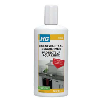 HG Roestvrijstaal snel glans 125 Milliliter