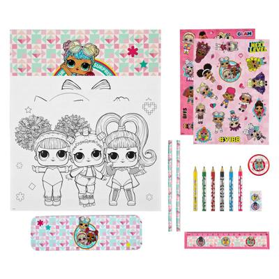 L.O.L. Schrijfwarenset surprise in tas