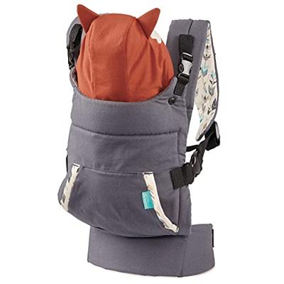 Draagzak Cuddle up INFANTINO grijs/vossenkap
