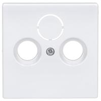 Busch-Jaeger centraalplaat 1743-84 studiowit - thumbnail