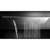 Hoofddouche Hotbath Mate inbouw met cascade vierkant RVS Look - thumbnail