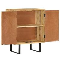 Dressoir met 2 deuren 55x35x70 cm massief mangohout - thumbnail