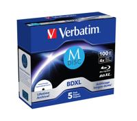 Verbatim 43834 M-Disc Blu-ray 100 GB 1 stuk(s) Jewelcase Bedrukbaar - thumbnail