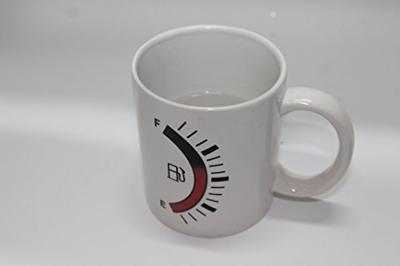 Brandstoftank warmtegevoelige mok