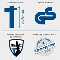Scheppach Houtklover Compact 8T staand 400V - thumbnail