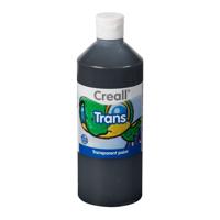 Creall transparante verf zwart, 500ml - thumbnail